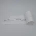 HDPE LDPE PE RESIN Flap Tie Large Trash Bag Perforated on roll fits up to 13 gallon Plastic trash can garbage bag