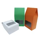Zip Lock Bags with See Through Window Storing Food Packaging Stand Up Pouches Wholesale Boxpouch Pocket Doypack Box