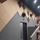 sound absorbing office wall partitions polyester fiber acoustic panel
