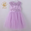 Nimble Fashion Girls Skirt Purple Dress Dress Baby Dress Frocks Design Vintage Children's Performance Clothing