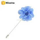 Elegant Men's Suit Accessory Fabric Rose Flower Lapel Stick Brooch Pin