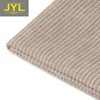 JYL 55% Linen 45% Cotton fabric striped shirt E1001#