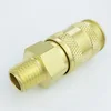 Europe type EU02-SM-02B male Brass air hose quick release connector coupler pneumatic quick coupling