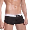 Manufacturer plus size breathable man thick cotton boxer brief underwear