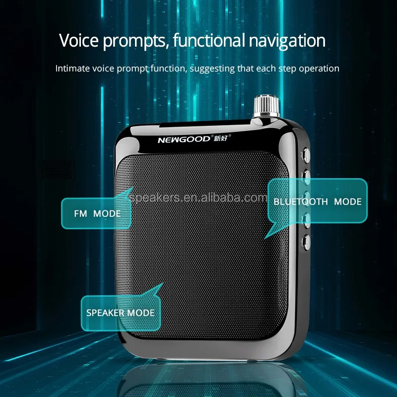 Wired Teach Earhook Microphone Audio Amplifier Teaching Online Voice Amplifier Loud With Waist Mp3 For Elderly Patients Costumes - ANKUX.COM