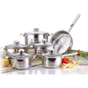 hollow handle dessini granite stainless steel dinnerware cooking pots and pans set