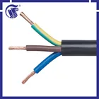 Favorable price 3*1.0mm2 power cable/H07RN-F pvc insulated electrical cable