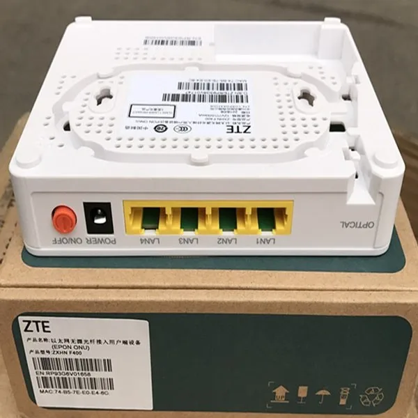 中兴通讯 epon ont fibra optica 中兴 zxa10 f400 v6.