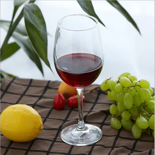 High Quantity Crystal Wine Glass Clear Goblet Oem Manufacture Factory Provide Glass Cup With Stem For Drinking Wine