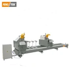 Double head pvc window machine for high volume profile