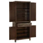 Mahogany solids and cherry veneers guangzhou kitchen cabinets