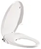 Intelligent Bathroom self-cleaning non-electric PP bidet toilet seat with Dual Nozzles Sprayer toilet seat