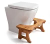 Sustainable Bamboo Made Step Stool with 7 Inch Foot Rest for More Comfortable & Healthier Elimination