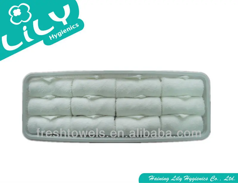 quality disposable airline towel hot towels for airline cotton