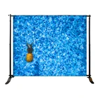 Adjustable aluminum tube frame pull up wedding backdrop stand