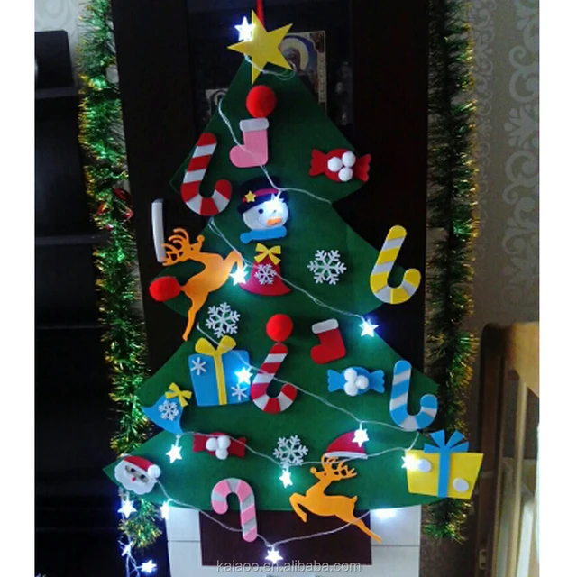 christmas tree ornaments diy indoor table window wall decoration