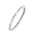 Metal Stainless Steel Jewelry Ceramic Bracelets Bangles Women