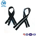 DAWEI Brand Zipper High Quality Professional Factory Cheap Wholesale Garment Manufacturer Metal Black Zipper