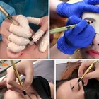 QM ブランド高品質木製眉毛メイク鉛筆永久 Microblading タトゥープライベートロゴすることができ