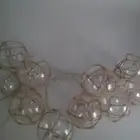 2019New Ideal Christmas Xmas Globe10 LED LinHai Wholesale Price Decorative LED Rattan Ball String Light Indoor Decor