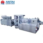 Four side sealing flow packing machine for packing household products, medical devices