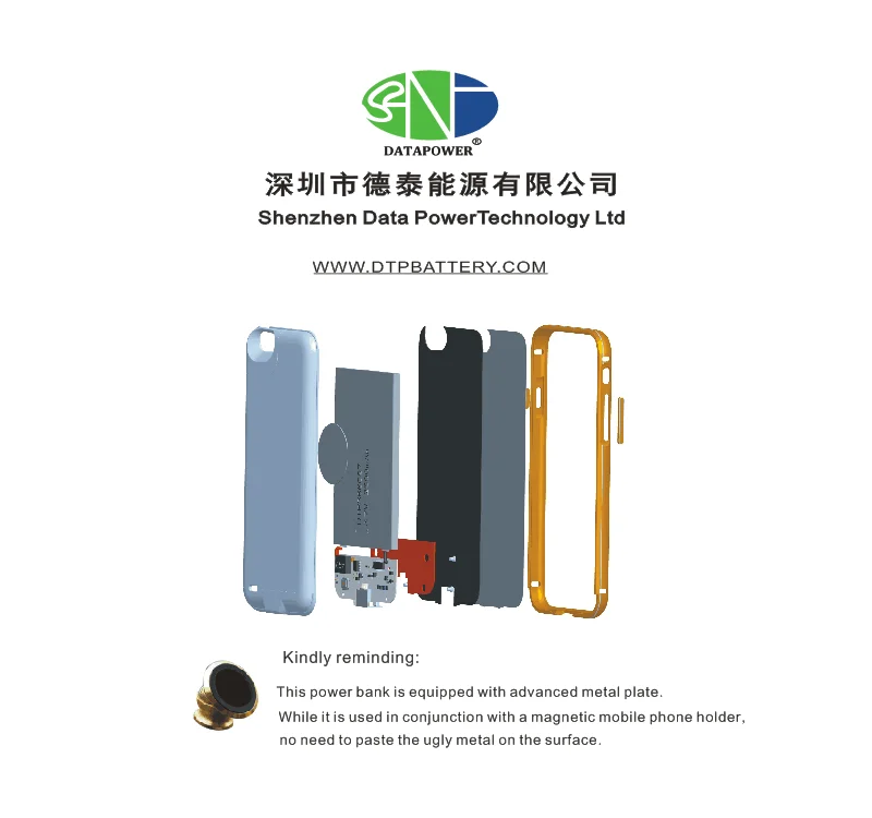 2018 New power back Arrival battery phone case for high capacity and long cycle life - ANKUX.COM
