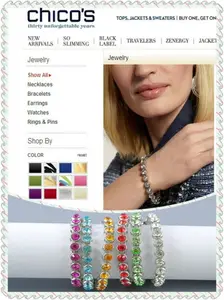 christmas gifts bead magnetic bracelet silver jewelry