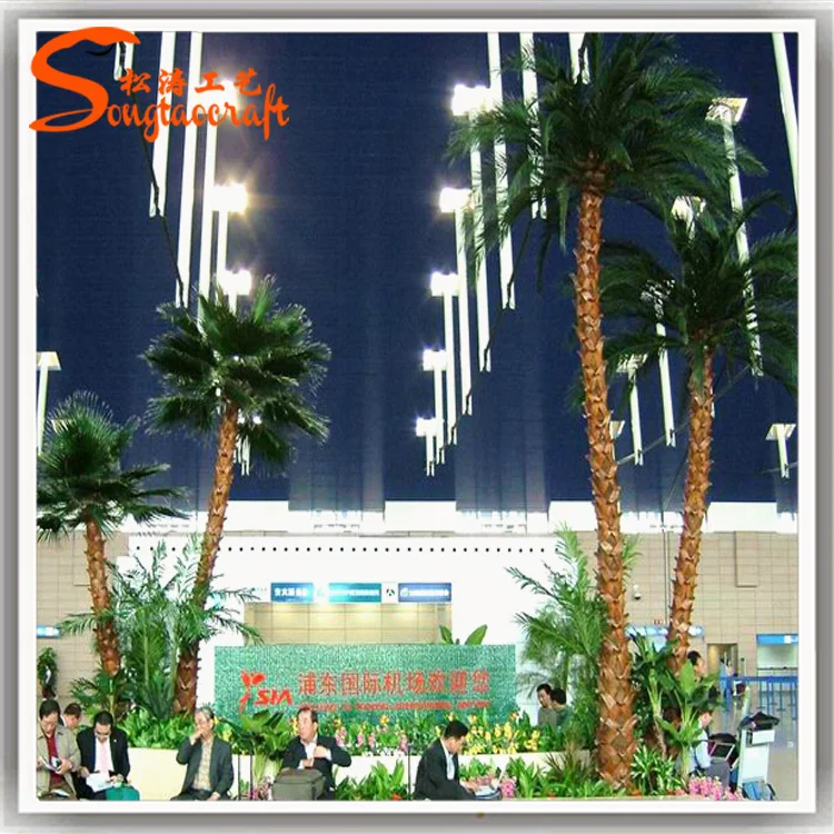 15 ft plastic and fiberglass material outdoor decorative artificial