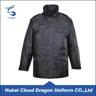 Mens trench warm security guard jacket windbreaker security winter coat