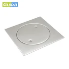 Guida brand best quality bathroom accessories floor drain cover plate balcony modern drain floor trap
