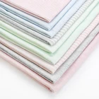 Wholesale cheap knitting 100%cotton interlock fabric for garments