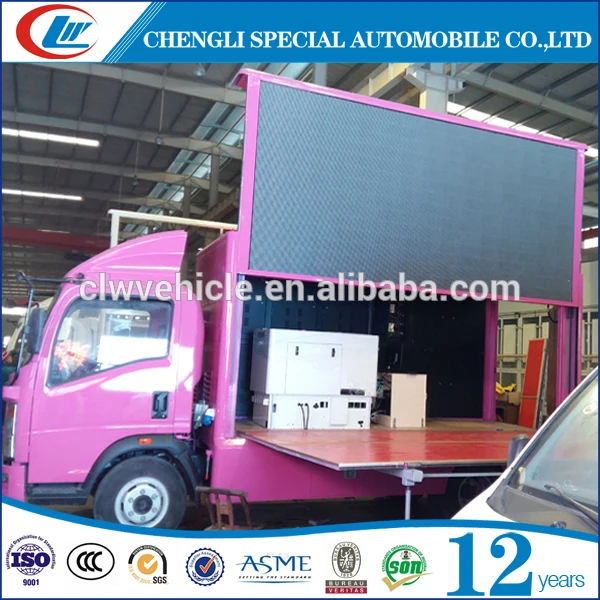 Flow box vehicle van for commercial use