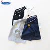 China good quality children clothing embroidery logo kids POLO shirt solid color long sleeve turndown collar t shirts for boys