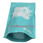 Plastic Tobacco Pouch For Tobacco Packaging With Child Resistant Zipper