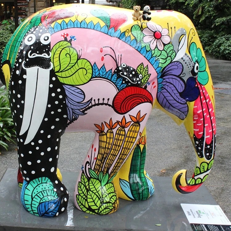 Statua Elefante Da Giardino Con Luce Solare - Decorazione Esterna, Resina Resistente, Regalo Per Donna O Mamma - Foto 9