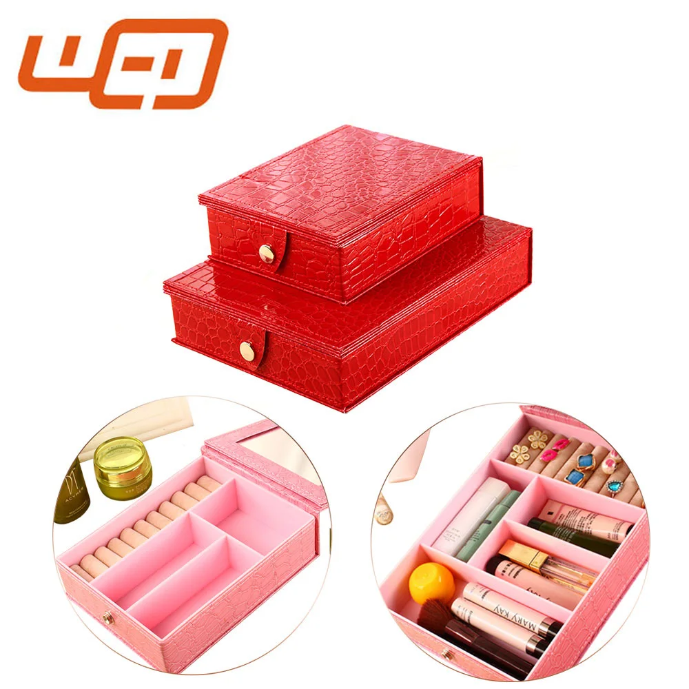 new fashion trendy silk square leather set velvet jewelry parper