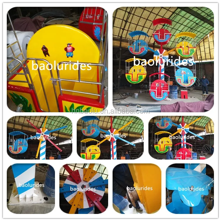 12 kids mini ferris wheel carnival rides