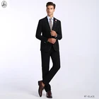 In stock 2019 new arrival factory price elegant custom slim fit leisure suit mens