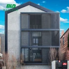 aluminum horizontal oval louvre shutter windows