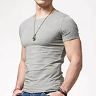 Custom good quality basic soft mens cotton t shirts