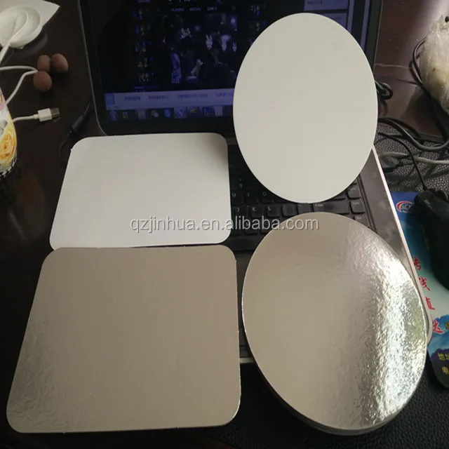 hot sale aluminum foil container paper board lid/cover