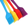 Amazon Hot Sell 210*35mm 1 pc High Temperature Oil Brush Food Grade Silicone BBQ Brush Cooking