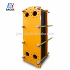 Water to water heat exchange equipment for swimming pool