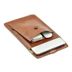 Document bag Double layer style Bag pouch cover Laptop sleeve case for Apple MacBook Air Pro 13.3 15.4 inch