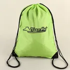 recycle silkprinting promotion polyester drawstring backpack bag