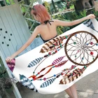 Free sample wholesale 100% Microfiber outdoor turkish logo beach towel packaging Rectangular