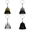 High Quality Alloy Helmet Keychain Storm Trooper Mask Pendant Key Ring Darth Vader Head Style Metal Key Holder Souvenir