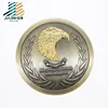 Pakistan custom engraved metal round award metal plaque plaque