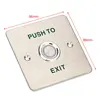 Building house usage door lock release push electric button exit switch for access control