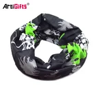 Wholesale Silk Screen Print Custom Logo Bandana Blank Tubular Bandana